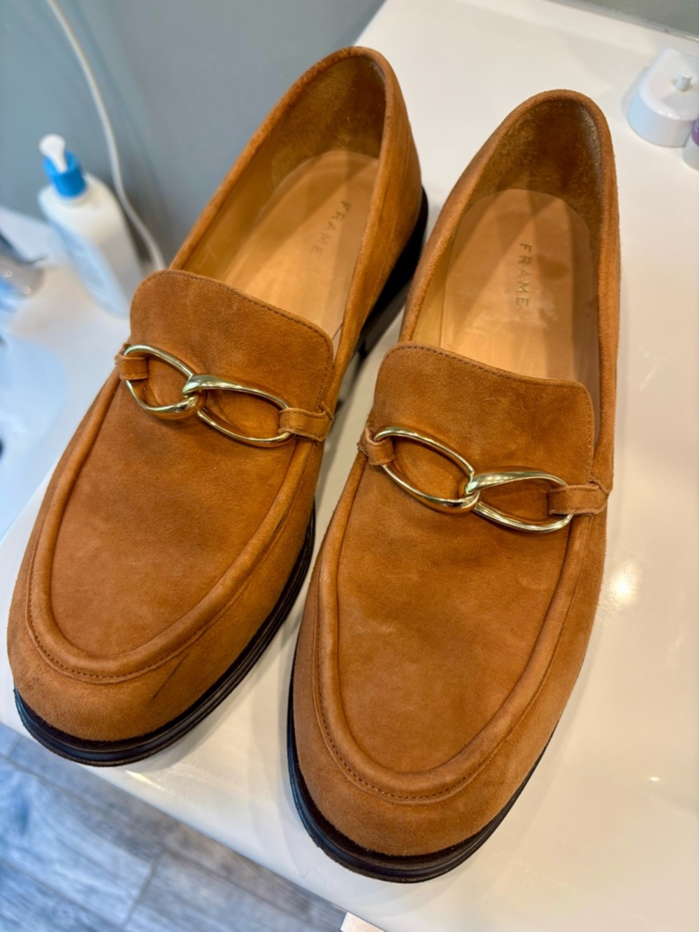 Frame loafers